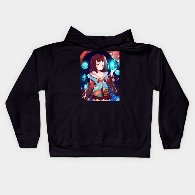 Zashiki Kids Hoodie by H-Battousai